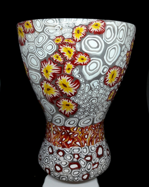 Vase en pâte polymère